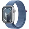 Apple Watch Series 9 GPS 41mm Silver Aluminum Case with Winter Blue Sport Loop Apple Watch Series 9 GPS 41mm Silver Aluminum Case with Winter Blue Sport Loop